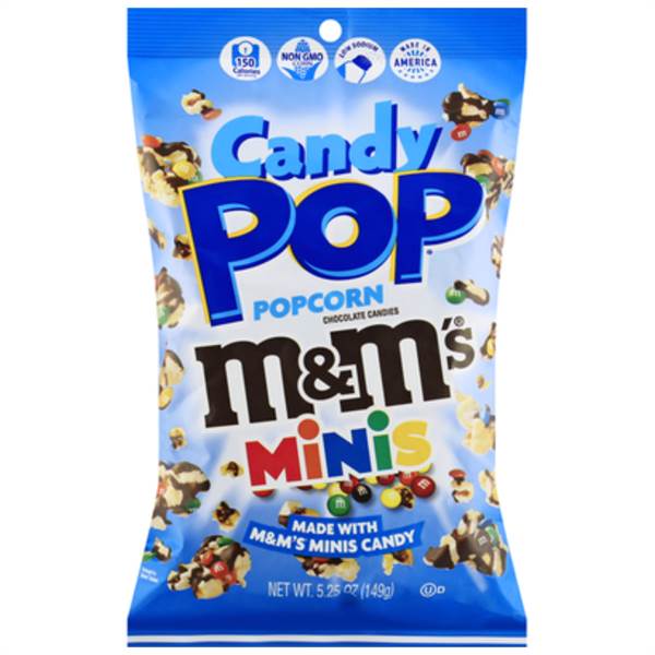 Candy Pop Popcorn M&M Flavoured Imported